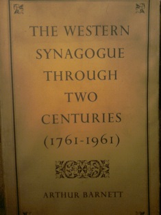 The western synagogue two centuries ( 1761-1961)