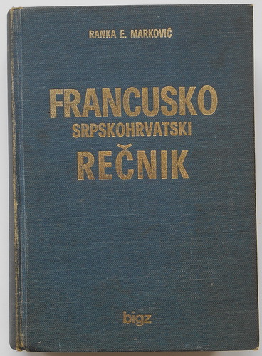 FRANCUSKO SRPSKOHRVATSKI REČNIK