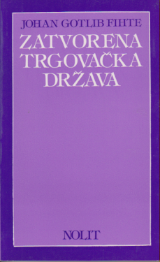 ZATVORENA TRGOVAČKA DRŽAVA / PET PREDAVANJA O ODREĐENJU NAUČNIKA