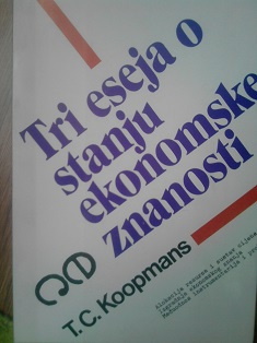 Tri eseja o stanju  ekonomske znanosti
