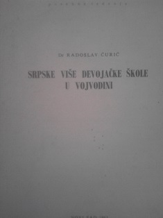Srpske više devojačke škole u Vojvodini
