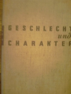 Geschlecht und charakter