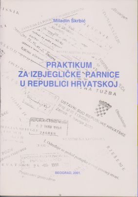 PRAKTIKUM ZA IZBJEGLIČKE PARNICE U REPUBLICI HRVATSKOJ