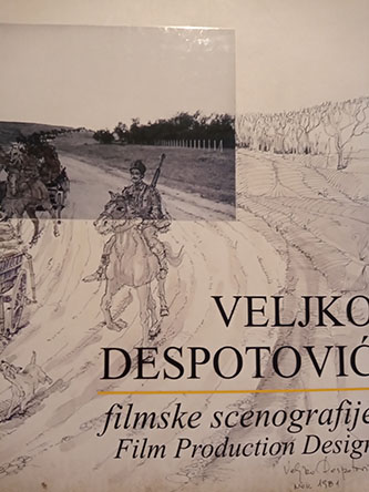 Veljko Despotović , filmske scenografije