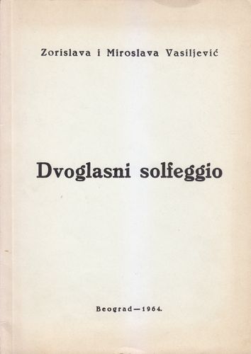 Dvoglasni solfeggio