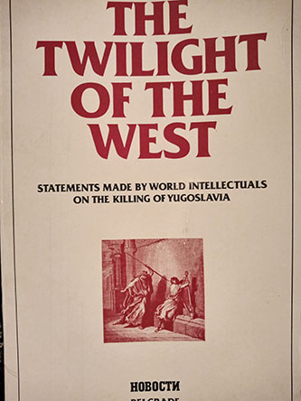 The twilight of the west