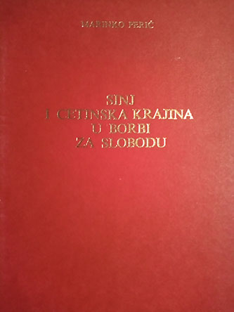 Sinj i cetinska krajina  u borbi  za slobodu