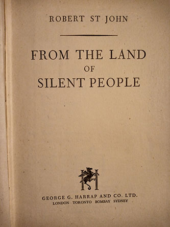 From the land of silent people