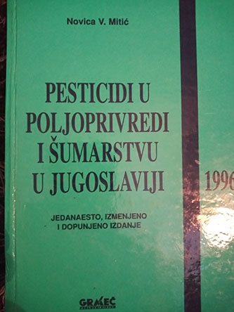 Pesticidi u poljoprivredi i šumarstvu u Jugoslaviji