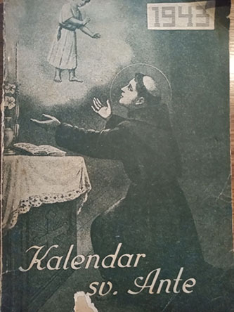 Kalendar  sv. Ante