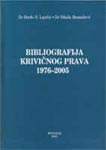 Bibliografija krivičnog prava 1976-2005