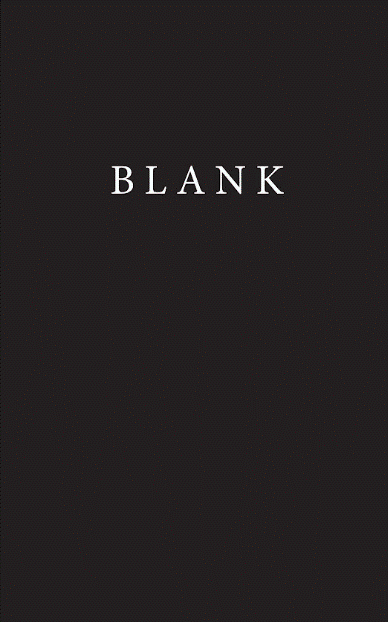 Blank (English edition)