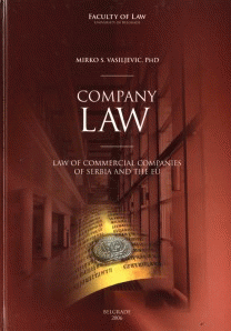 Company law - law of commercial companies of Serbia and the EU