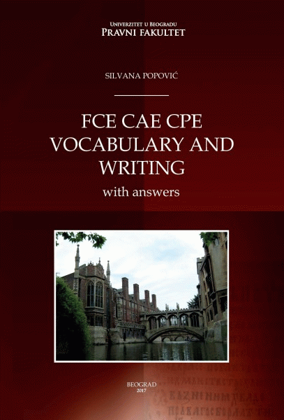 FCE CAE CPE Vocabulary and Writing
