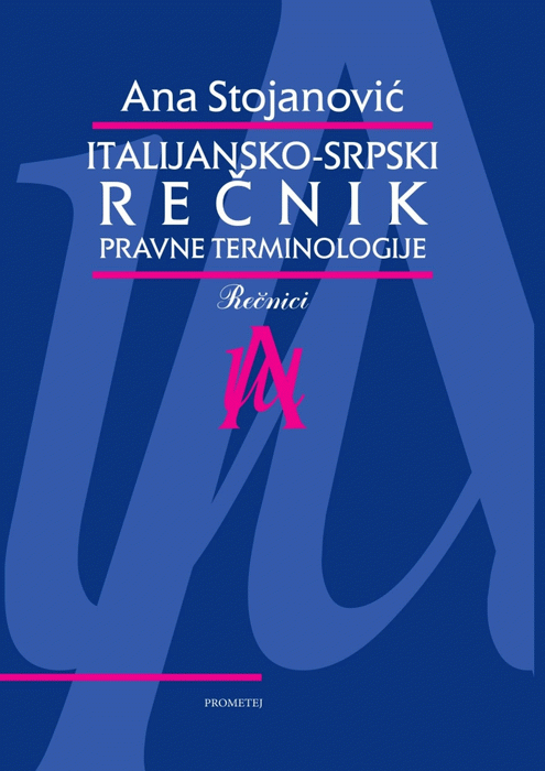 Italijansko-srpski rečnik pravne terminologije
