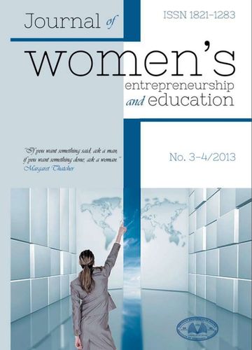 Journal of Women"s Entrepreneurship and Education 3-4 2013