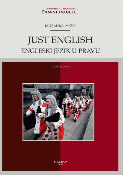 Just English - engleski jezik u pravu : Jadranka Mešić