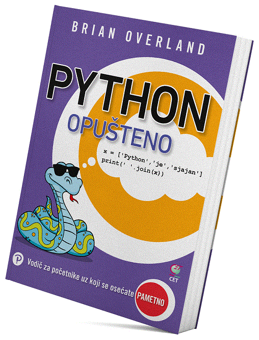 Python opušteno - vodič za početnike uz koji se osećate pametno