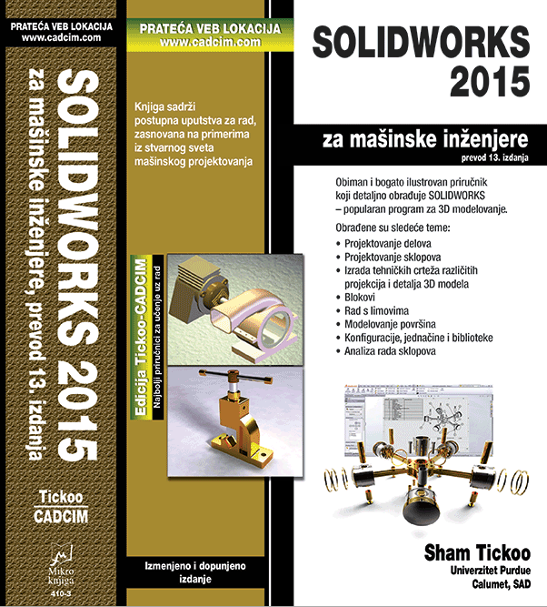 SolidWorks 2015 za mašinske inženjere